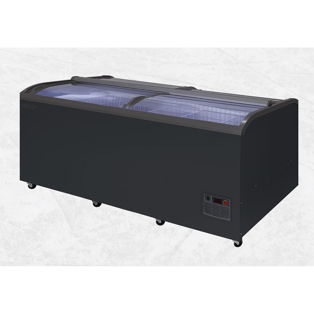 Horizontal freezer Sofia 200 U Island +/-, Plug in, R290, 2000x1050x850mm