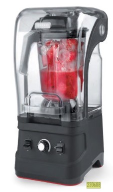 Bar Blender HENDI with noise-reducing housing 250x300x540mm from 16000-24800 rpm. 1680W.