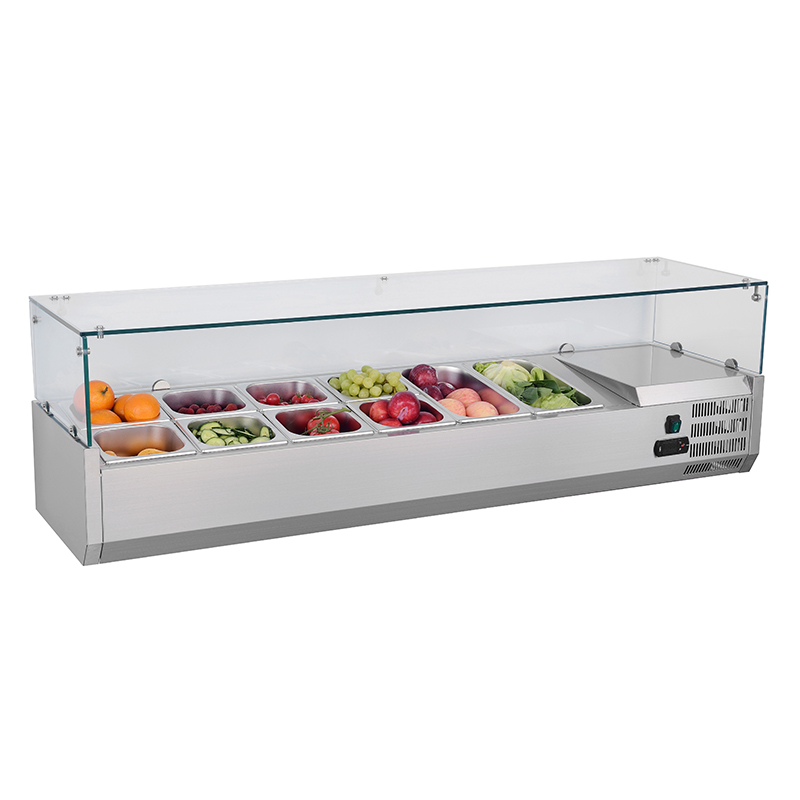 Countertop salad cooler AIRCON VRX330 1400, 6 GN 1/4