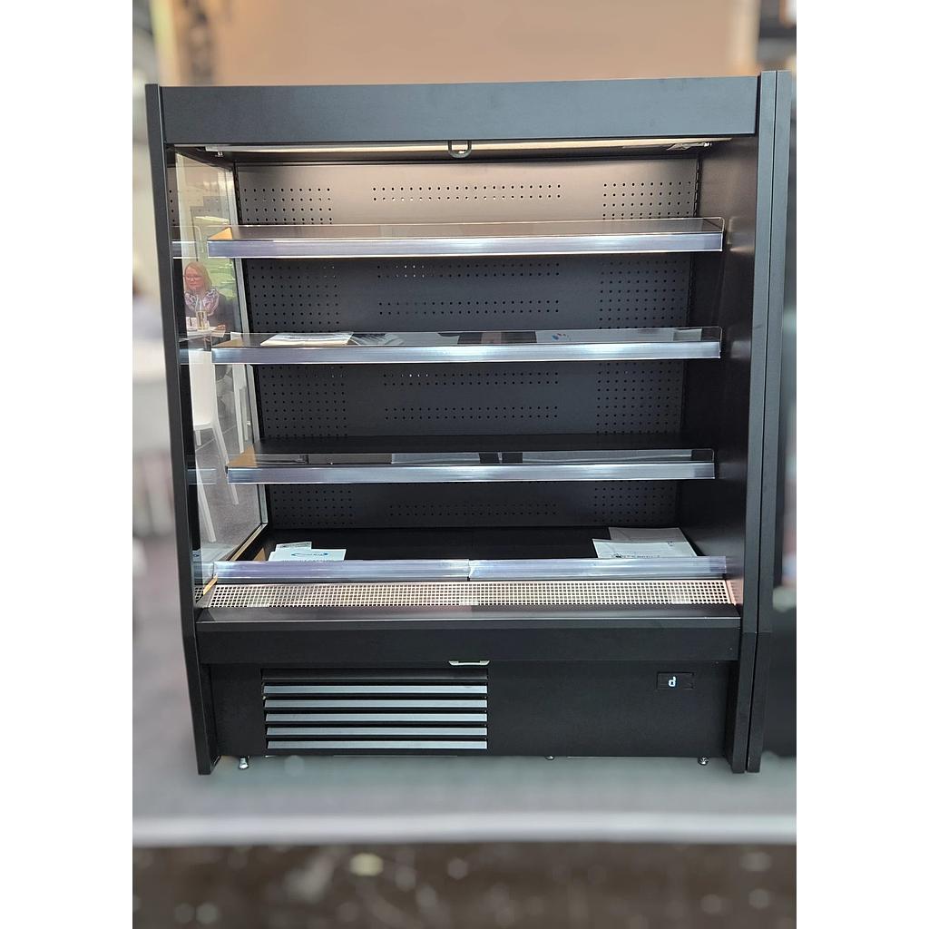 Semi-vertical refrigerated display case ATHENA 187 / 1950x803x1565mm, Plug in, R290, open with night blind