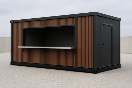 [PR/113989] Търговски контейнер CUSTOM 300х600х280 – с обслужващ отвор
