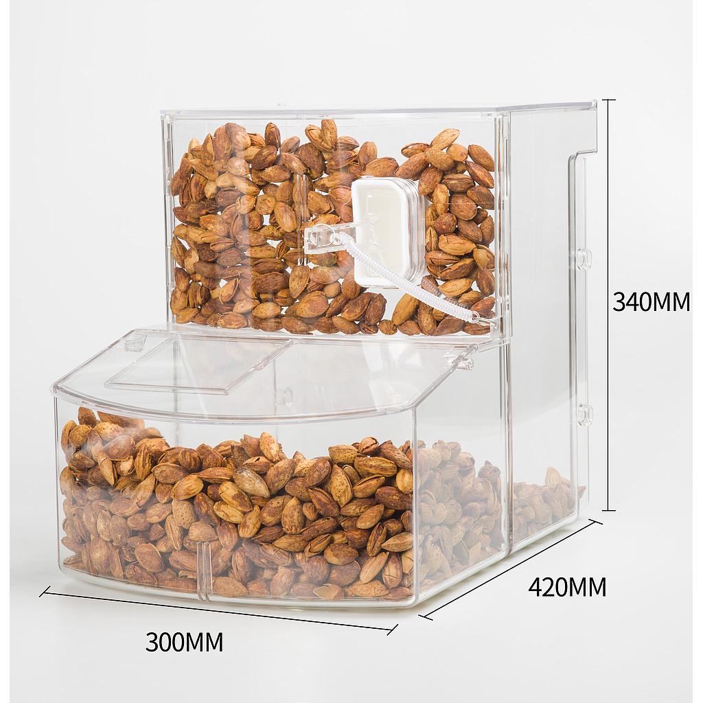 Bulk food dispenser with paddle SPH-001/ 22L.