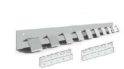 [img-SPK-33] Silicone curtain hanger 100 cm stainless steel