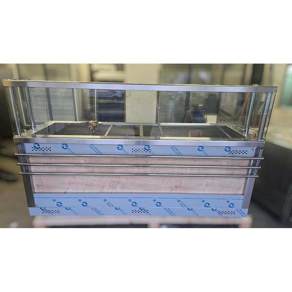 Бен мари електрическо 6GN 1/1, 2100x700x850/1350 , 2.5kW/220V