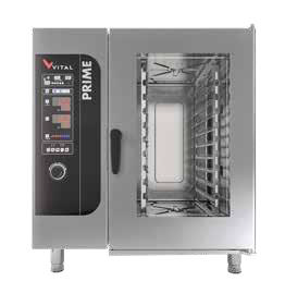[VIT.PRIME101EW] Конвектомат VITAL PRIME 10 тави GN 1/1 със самопочистваща функция, 19.2kW/380V
