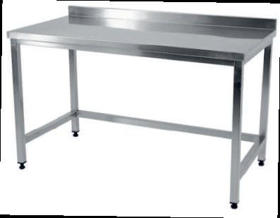 Work table without lower shelf, 1200x600x850
