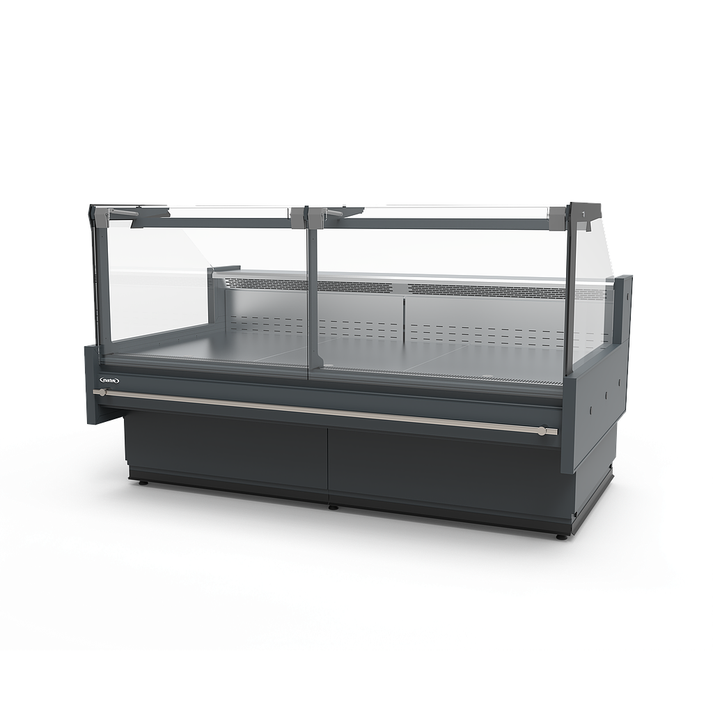 Freestanding display cabinet BARBUDA - 4L PLATINUM_1875 1875x1200x1200mm (for external unit)