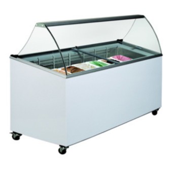 [ugur.181902] Витрина за сладолед Ugur UDR 7 SCE TS / 1304x620x1296; -18/-23 °C