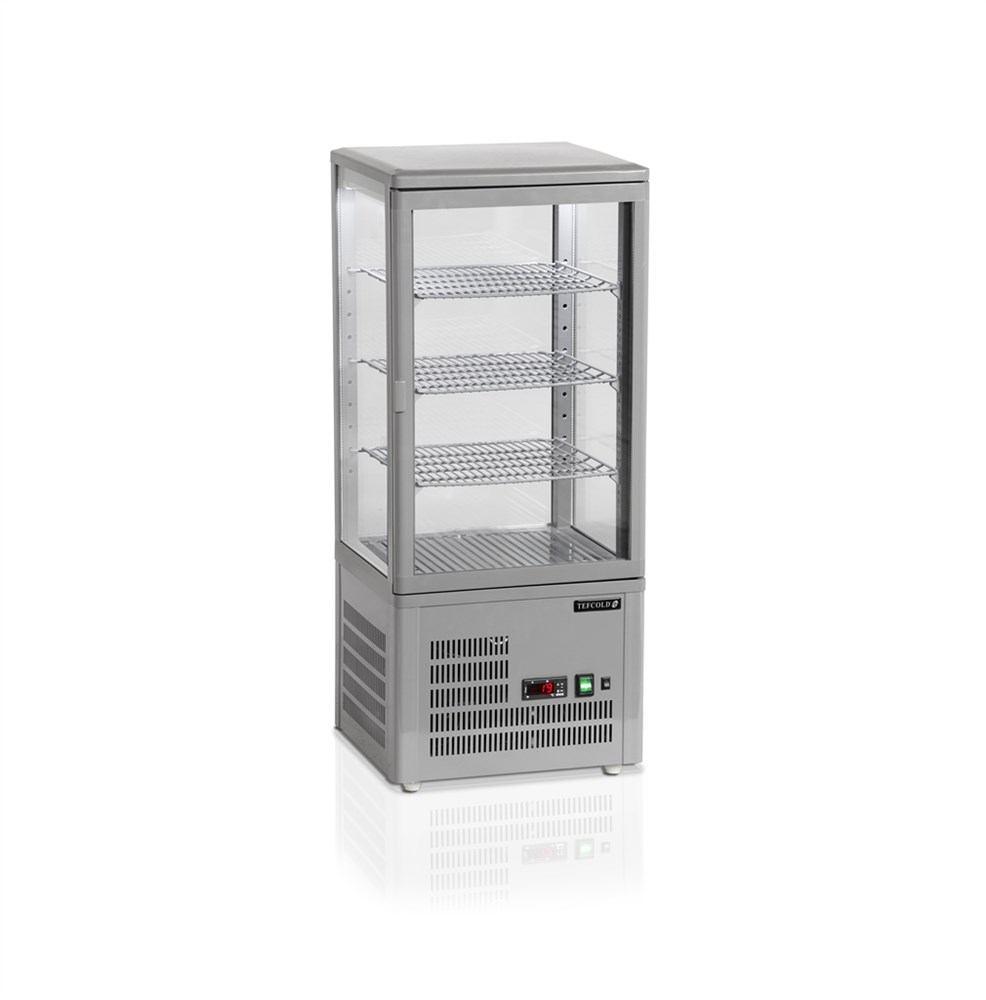 Refrigerated showcase for cakes UPD80-GREY 428x386x1000