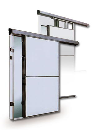 [img.109310] Sliding refrigerator door 1200x2400mm for thermal panel 100mm RIGHT