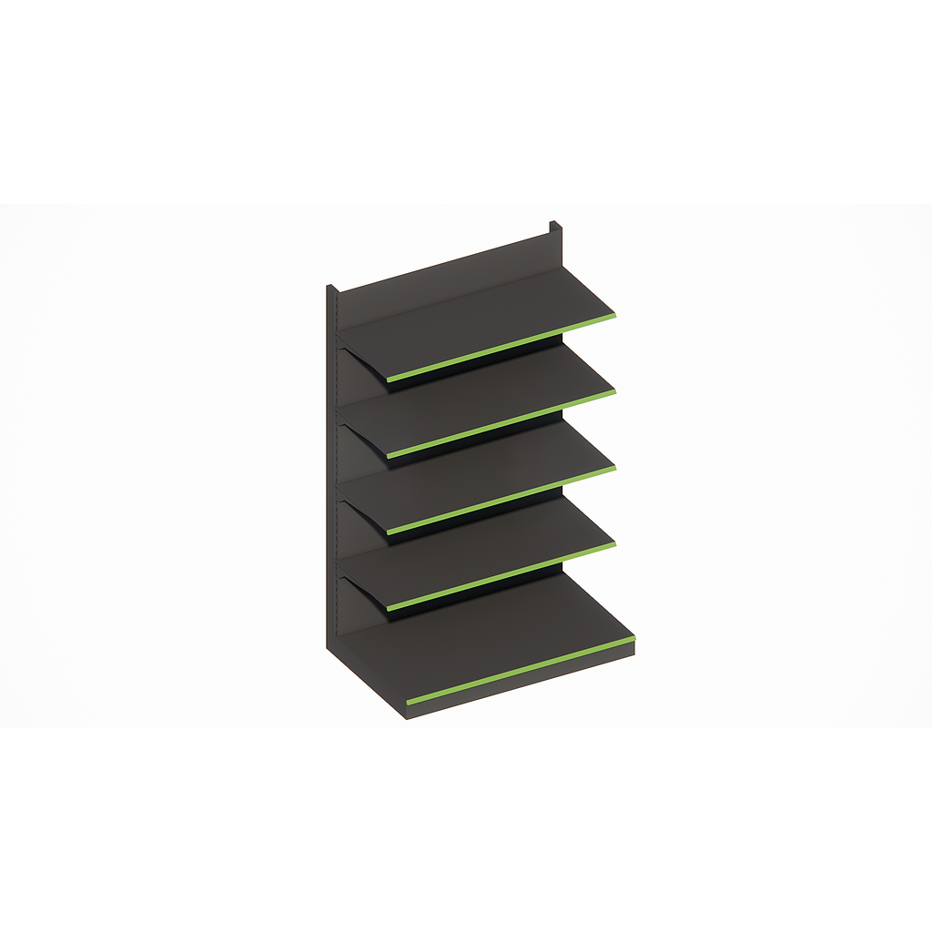 WALL UNIT Standard * 400x1000x2250mm, Shelves: B400 + 4x400mm