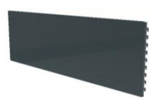 DEEP INTERNAL CORNER B.PANEL - (R) (P25) - L : 550 / T:0,5 H:500 FOR D:300-400-500 BASE SHELF