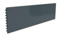 DEEP INTERNAL CORNER B.PANEL - (L) (P25)
L : 550 / T:0,5 H:500 FOR D:300-400-500 BASE SHELF