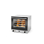 Конвекторна фурна с овлажняване Hendi H90S ; регулируем термостат 50-300 gr C ; 595x595x570мм (с включени тави) 