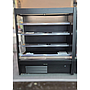 Semi-vertical refrigerated display case ATHENA 125 / 1250x803x1565mm, Plug in, R290, open with night blind